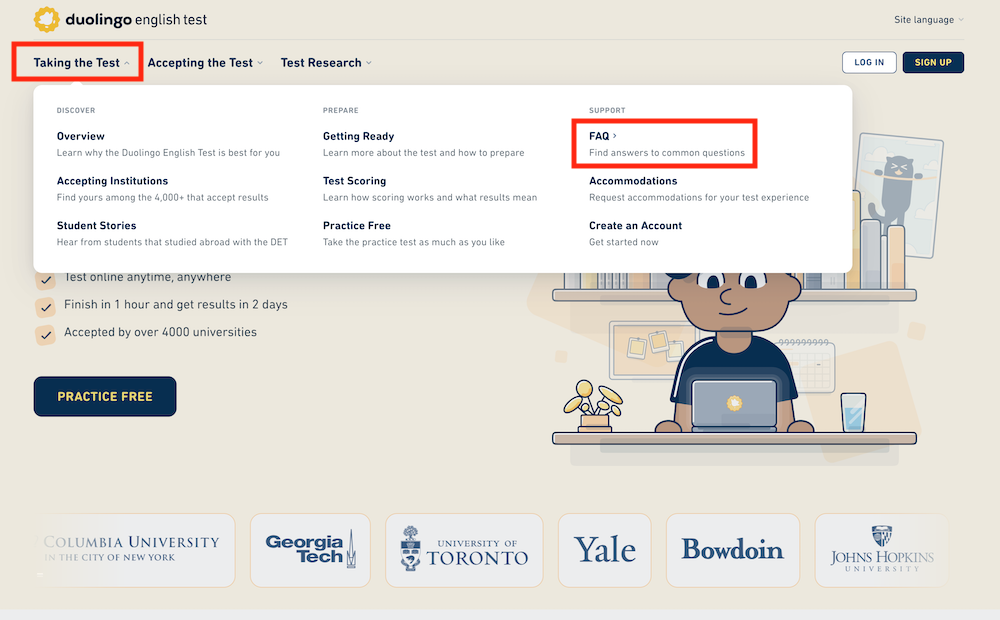 Duolingo English Test: FAQ